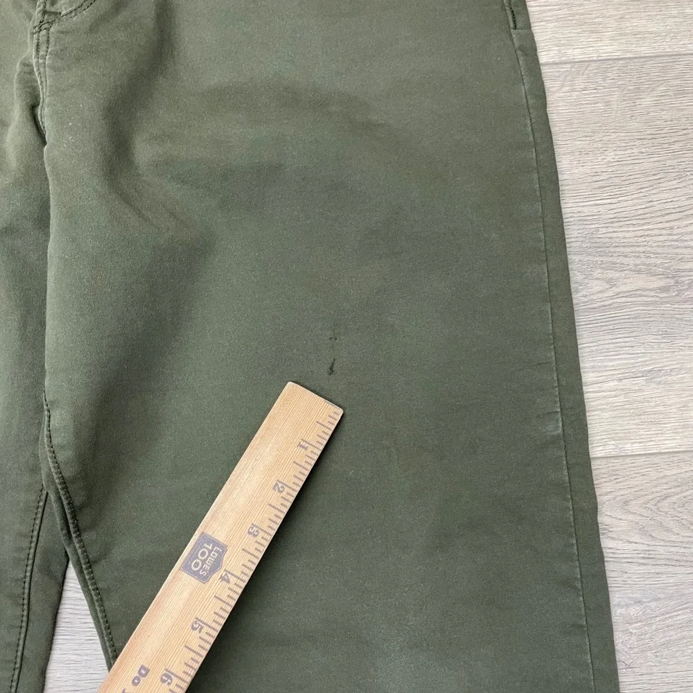 Banana Republic Traveler Pant Men 38x32 Rich Olive Slim Fit S/494005